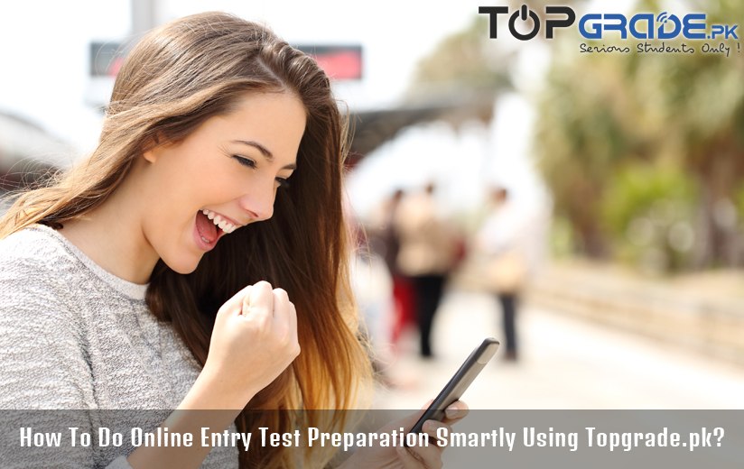 Online Entry Test Preparation