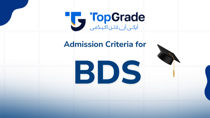 Admission Criteria for BDS