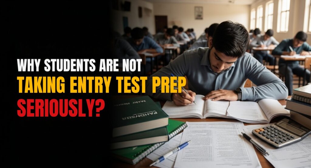 Why Students Are Not Taking Entry Test Preparation Seriously