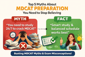 Top 5 Myths About MDCAT Preparation You Need to Stop Believing