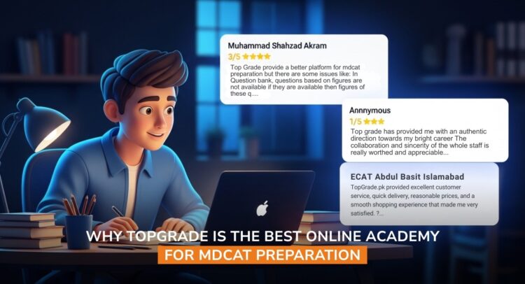 Why TopGrade Is the Best Online Academy for MDCAT Preparation in Pakistan